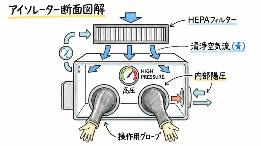 アイソレーターの基本構造と動作原理