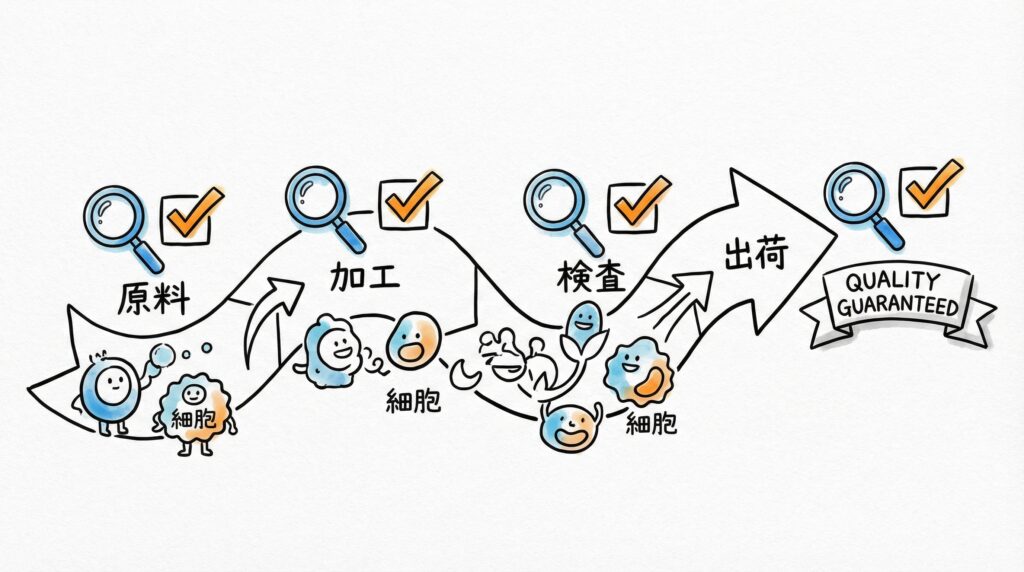 再生医療における「無菌保証の考え方」の結論：プロセス全体での品質担保