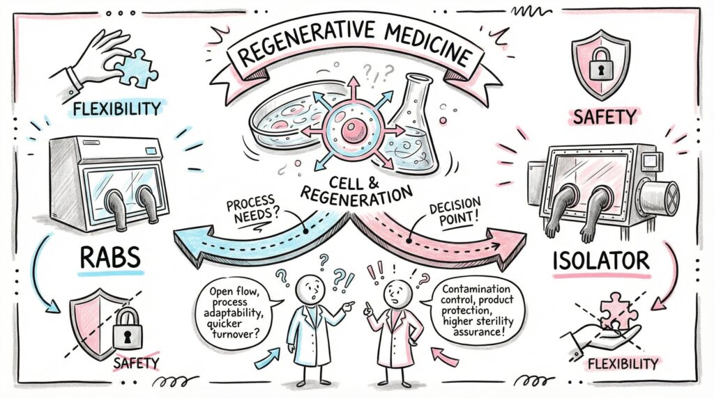 再生医療（細胞加工）現場における最適な設備の選び方