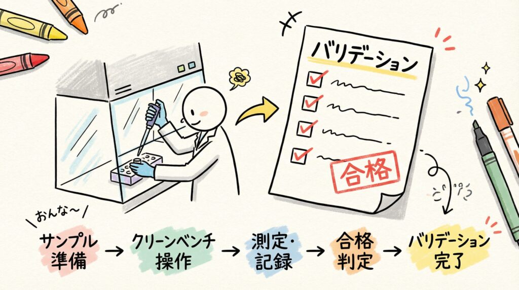 実務における無菌操作プロセスのバリデーション手法